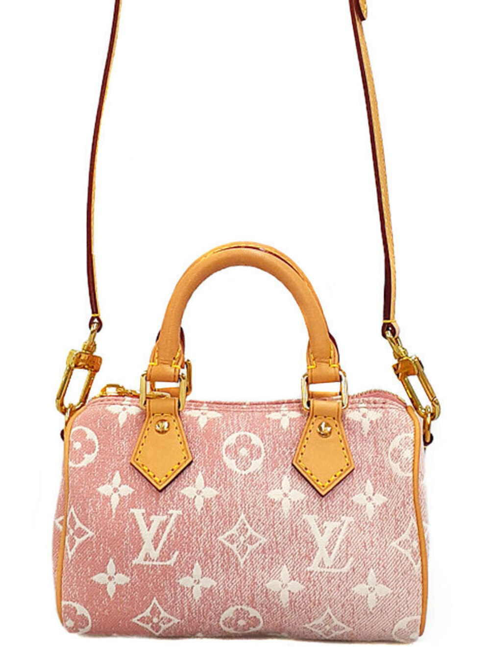 Louis Vuitton Monogram Jacquard Denim Speedy Bag